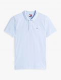 Polo manica corta Tommy Jeans - azzurro - 4