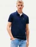 Polo manica corta Tommy Jeans - dark navy - 0