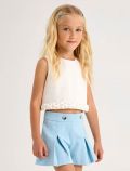 Pantalone corto Mayoral - cielo - 2