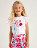 T-shirt manica corta Mayoral - bianco - 0