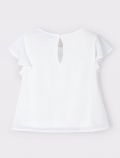 Camicia manica corta Mayoral - ecru - 4