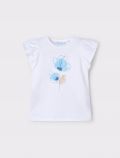 T-shirt manica corta Mayoral - bianco cielo - 1