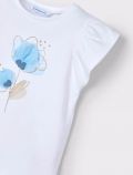 T-shirt manica corta Mayoral - bianco cielo - 2