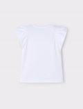 T-shirt manica corta Mayoral - bianco cielo - 4
