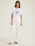 T-shirt manica corta Emme - bianco - 3