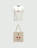 T-shirt manica corta Emme - ciliegia - 3