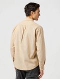 Camicia manica lunga casual Wrangler - beige - 3