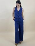 Pantalone Emme - blu - 4