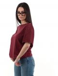 T-shirt manica corta Emme - bordeaux - 2