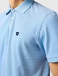 Polo manica corta Wrangler - blue - 1
