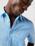 Camicia manica corta casual Wrangler - blue - 1