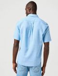 Camicia manica corta casual Wrangler - blue - 3