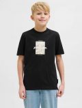 T-shirt manica corta Jack & Jones - black - 0