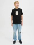 T-shirt manica corta Jack & Jones - black - 4