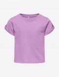 T-shirt manica corta Only - lilla - 0