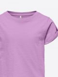 T-shirt manica corta Only - lilla - 1