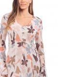 Abito Emme - marrone bianco - 1