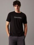 T-shirt manica corta sportiva Calvin Klein Sport - black - 0
