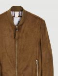 Giubbino ecopelle Qb24 - tabacco - 2