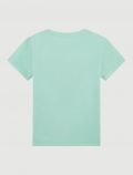 T-shirt manica corta Guess - azzurro - 1