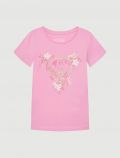 T-shirt manica corta Guess - rosa - 0