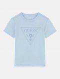 T-shirt manica corta Guess - sky - 2