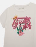 T-shirt manica corta Guess - white - 1