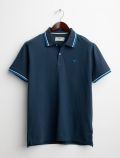 Polo manica corta Fred Mello - blue - 0