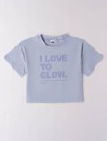 T-shirt manica corta I Do - azzurro - 0