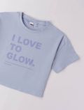 T-shirt manica corta I Do - azzurro - 1