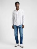 Camicia manica lunga lino Lee - bright white - 2