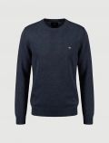 Maglia manica lunga casual Fynch-hatton - blu - 3