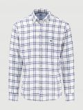Camicia manica lunga casual Fynch-hatton - quadro bianco - 0