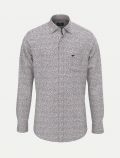 Camicia manica lunga casual Fynch-hatton - fantasia rosso - 0