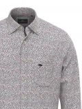 Camicia manica lunga casual Fynch-hatton - fantasia rosso - 1
