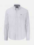Camicia manica lunga casual Fynch-hatton - fantasia blue - 0