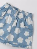 Pantalone corto I Do - denim - 1