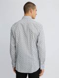 Camicia manica lunga Liu Jo - blu bianco - 5