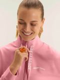 Felpa sportiva aperta Freddy - rosa - 1