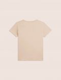 T-shirt manica corta sportiva Freddy - crema - 2