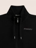 Felpa sportiva aperta Freddy - nero - 1
