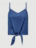 Top Only - medium blue denim - 0