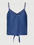 Top Only - medium blue denim - 2