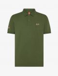 Polo manica corta Sun68 - verde scuro - 0