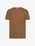T-shirt manica corta Sun68 - marrone - 0