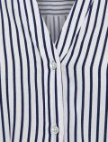 Camicia manica lunga giovane Jdy - bianco blu - 1