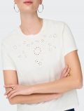 T-shirt manica corta Jdy - cloud dancer - 1