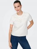 T-shirt manica corta Jdy - cloud dancer - 3