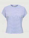 T-shirt manica corta Jdy - azzurro - 5