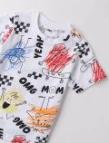 T-shirt manica corta I Do - bianco nero - 2